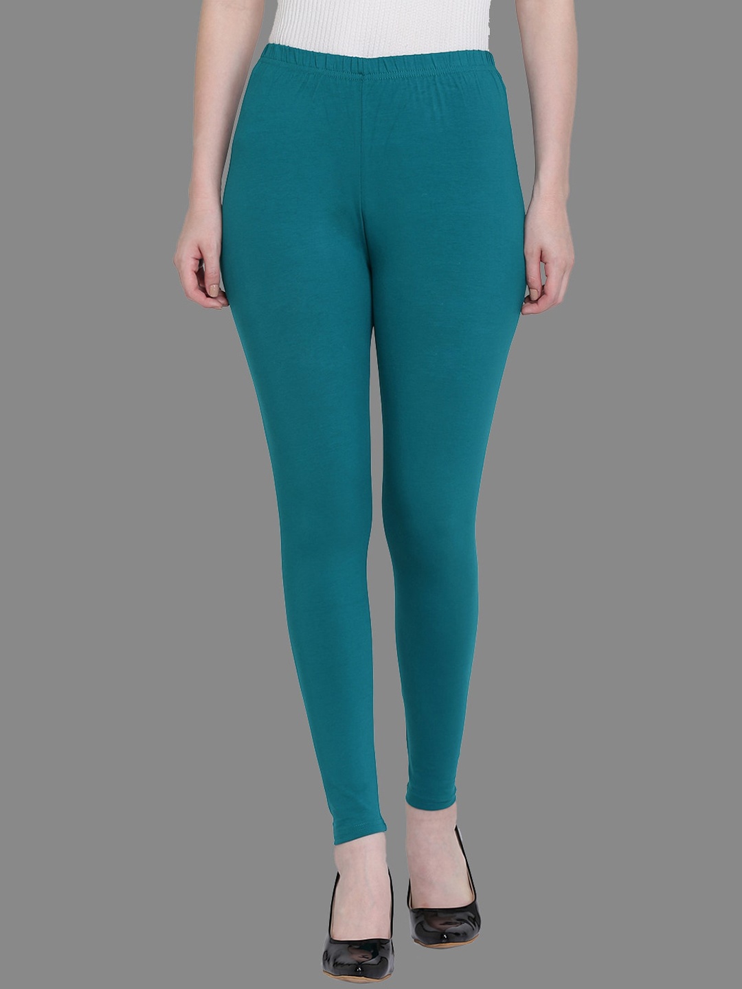 

FFU Ankle-Length Leggings, Teal