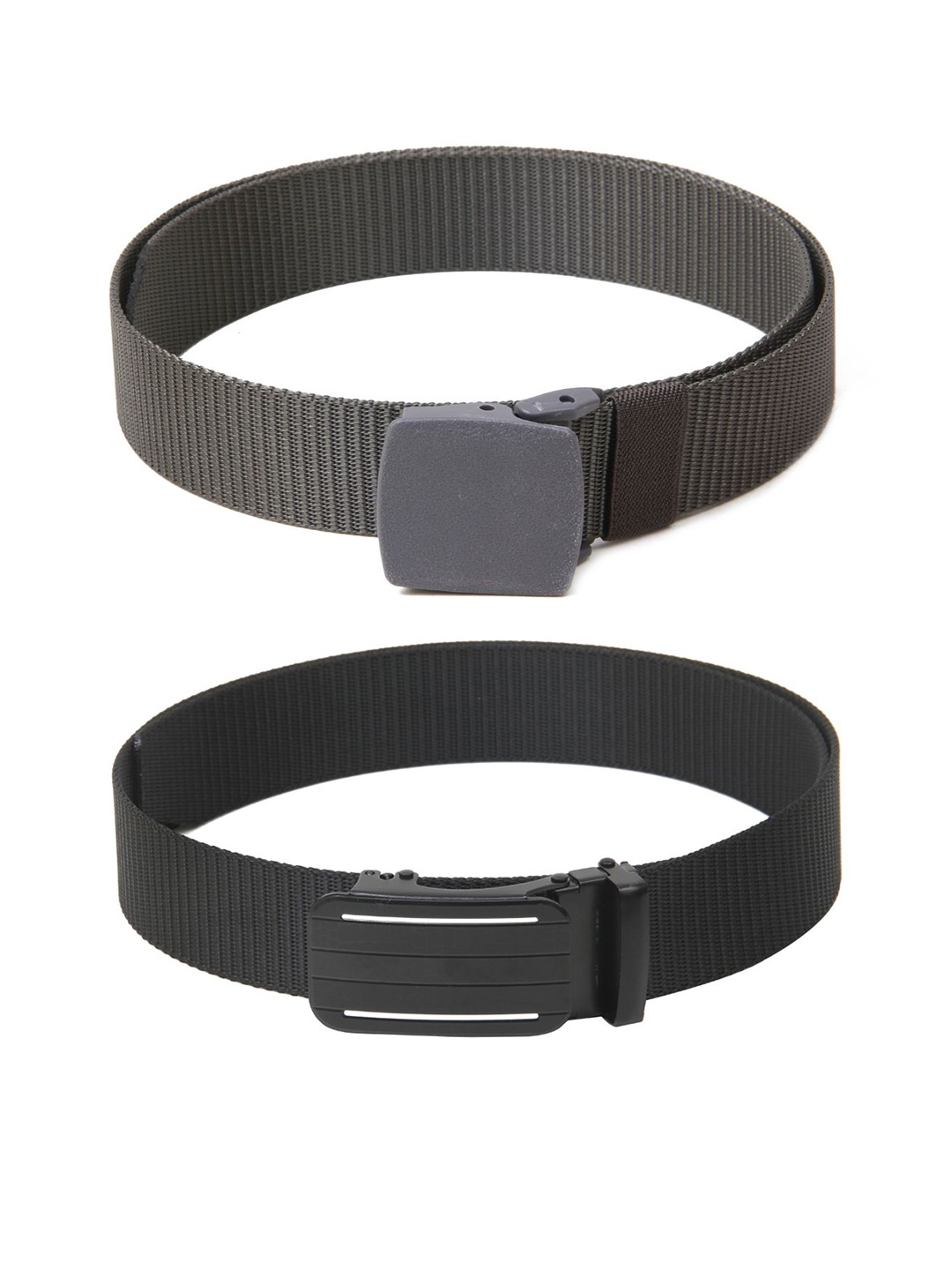 

Calvadoss Women Textured 2 Belt, Grey