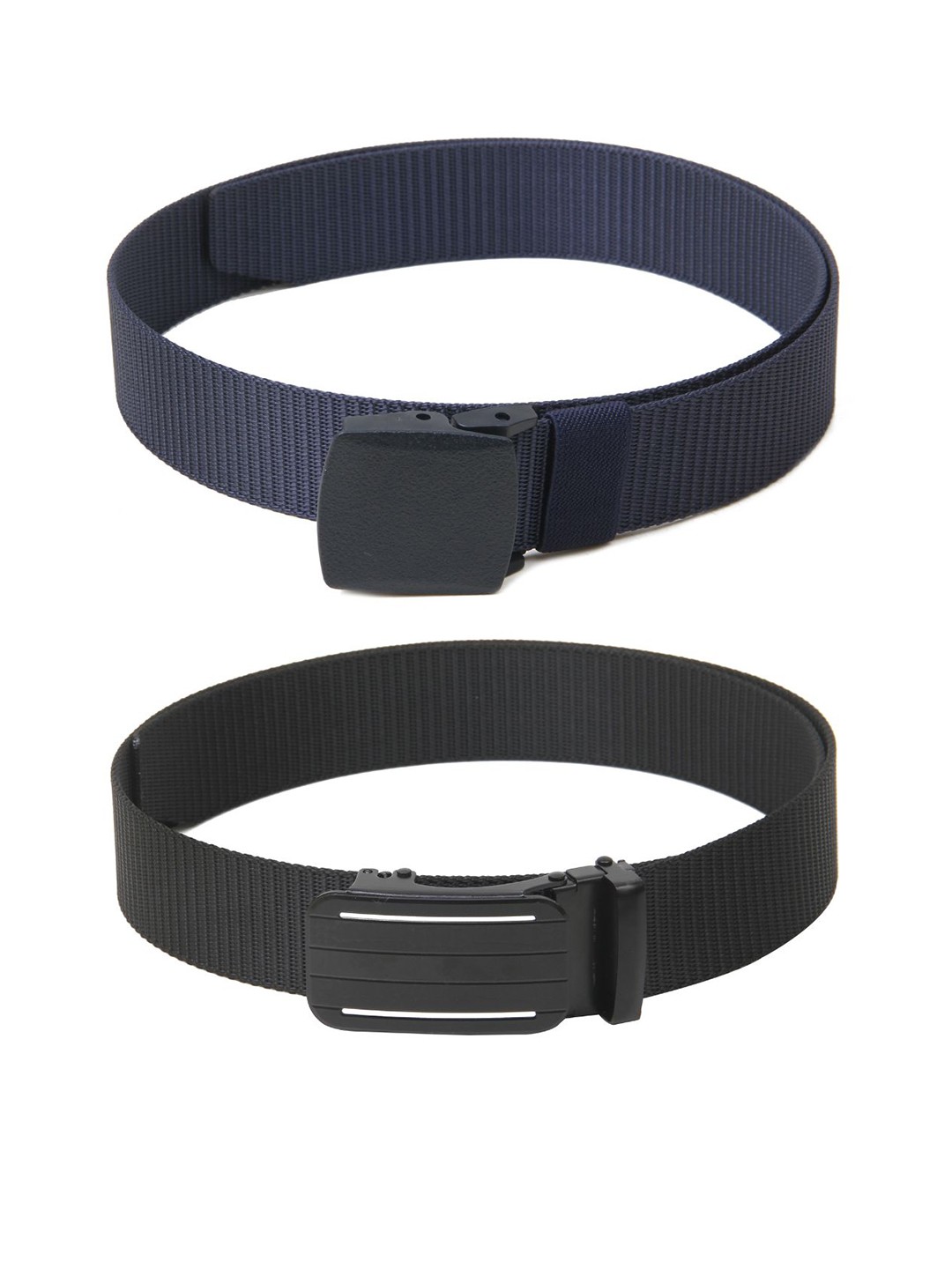 

Calvadoss Women Textured 2 Belt, Navy blue