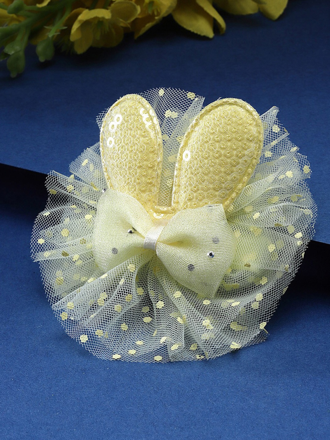 

Stoln Girls Bunny Shaped Alligator Hair Clip, Yellow