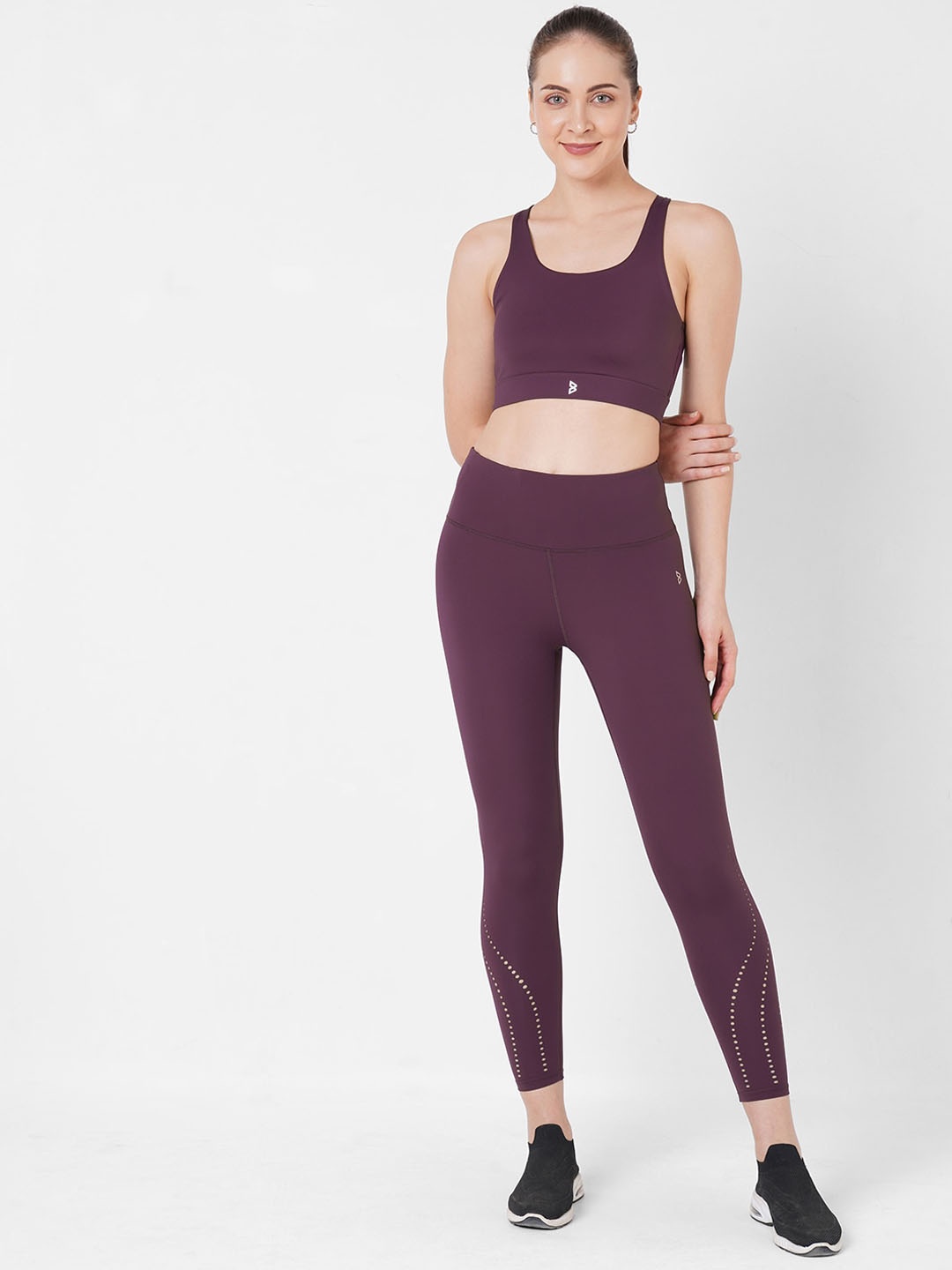 

BODD ACTIVE Round-Neck Tracksuit, Purple