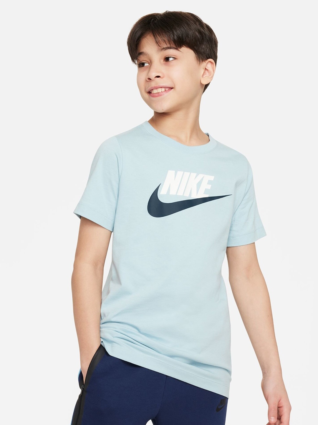 

Nike Boys Round Neck Tshirt, Blue