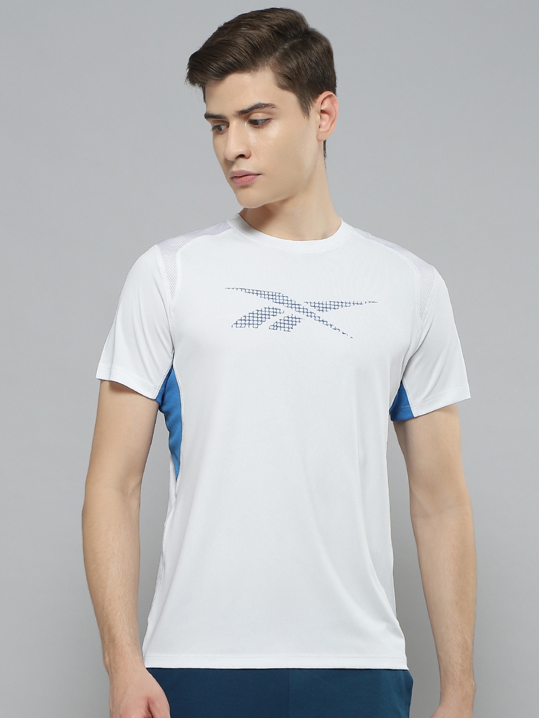 

Reebok Round Neck TENNIS TEE T-Shirt, White