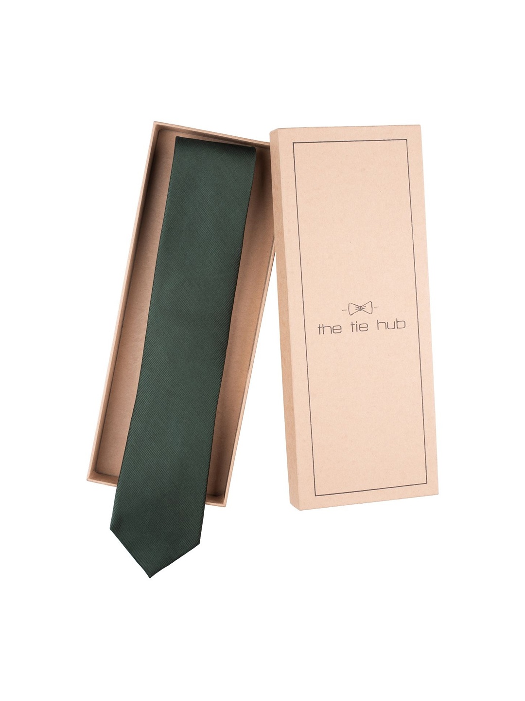 

The Tie Hub Men Silk Bow Tie, Green