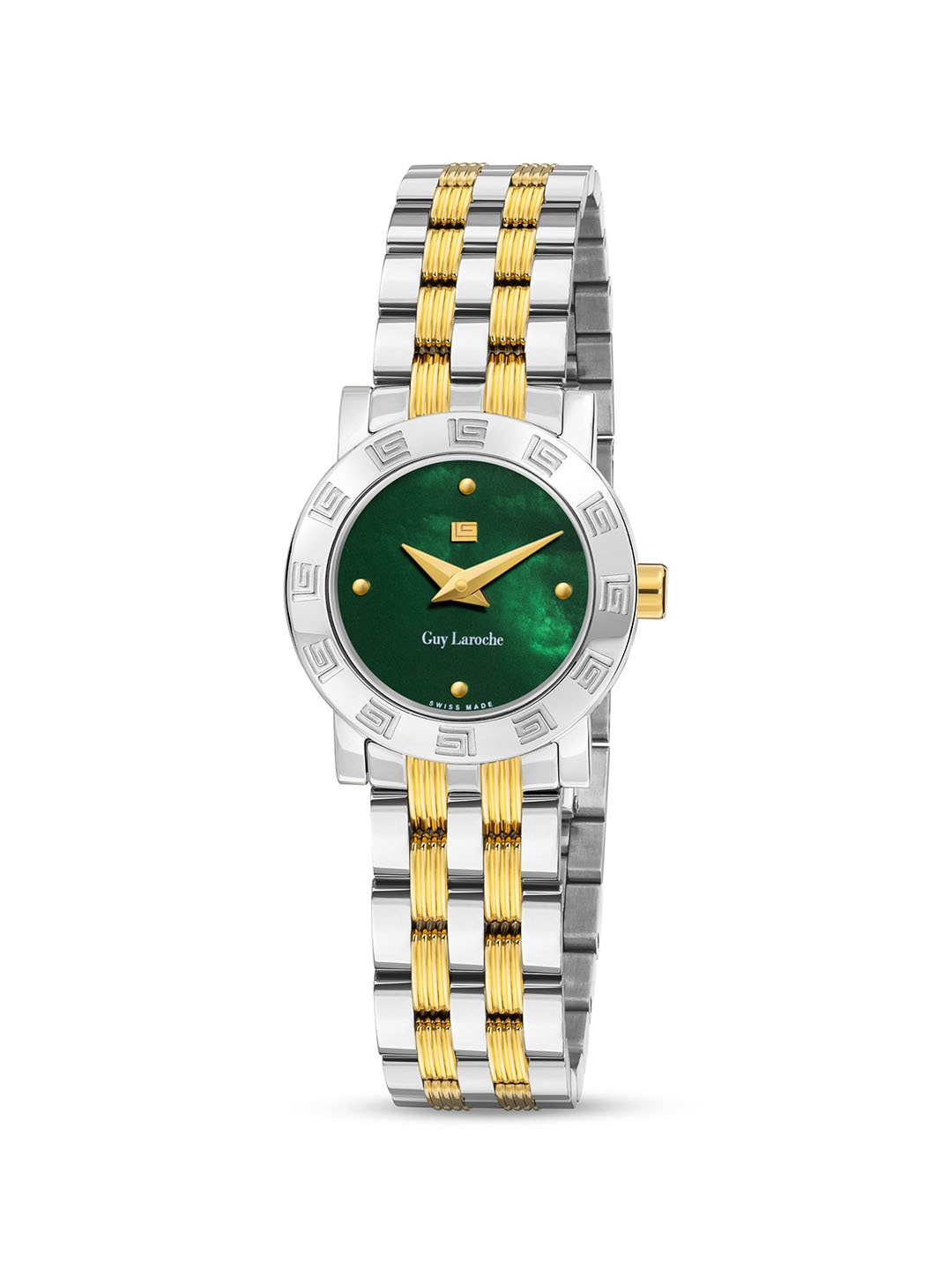 

Guy Laroche Women Embellished Dial Analogue Swiss Made Watch GLWLG0000120, Green