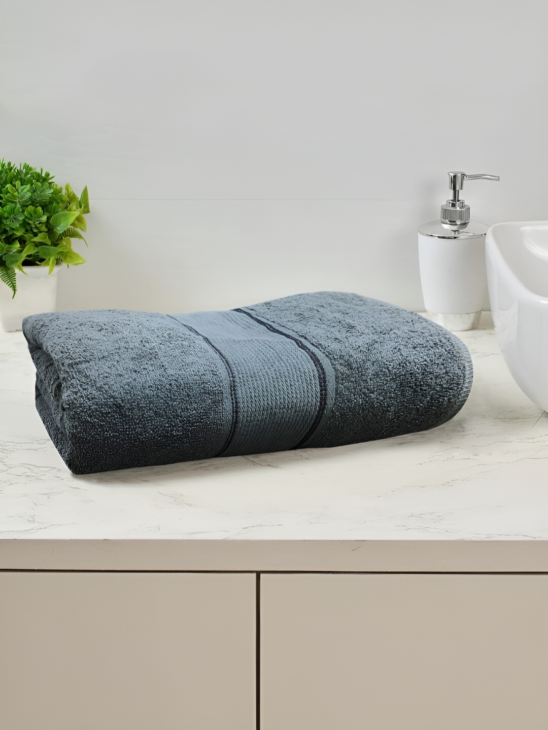 

BIANCA Grey Cotton 480 GSM Bath Towel