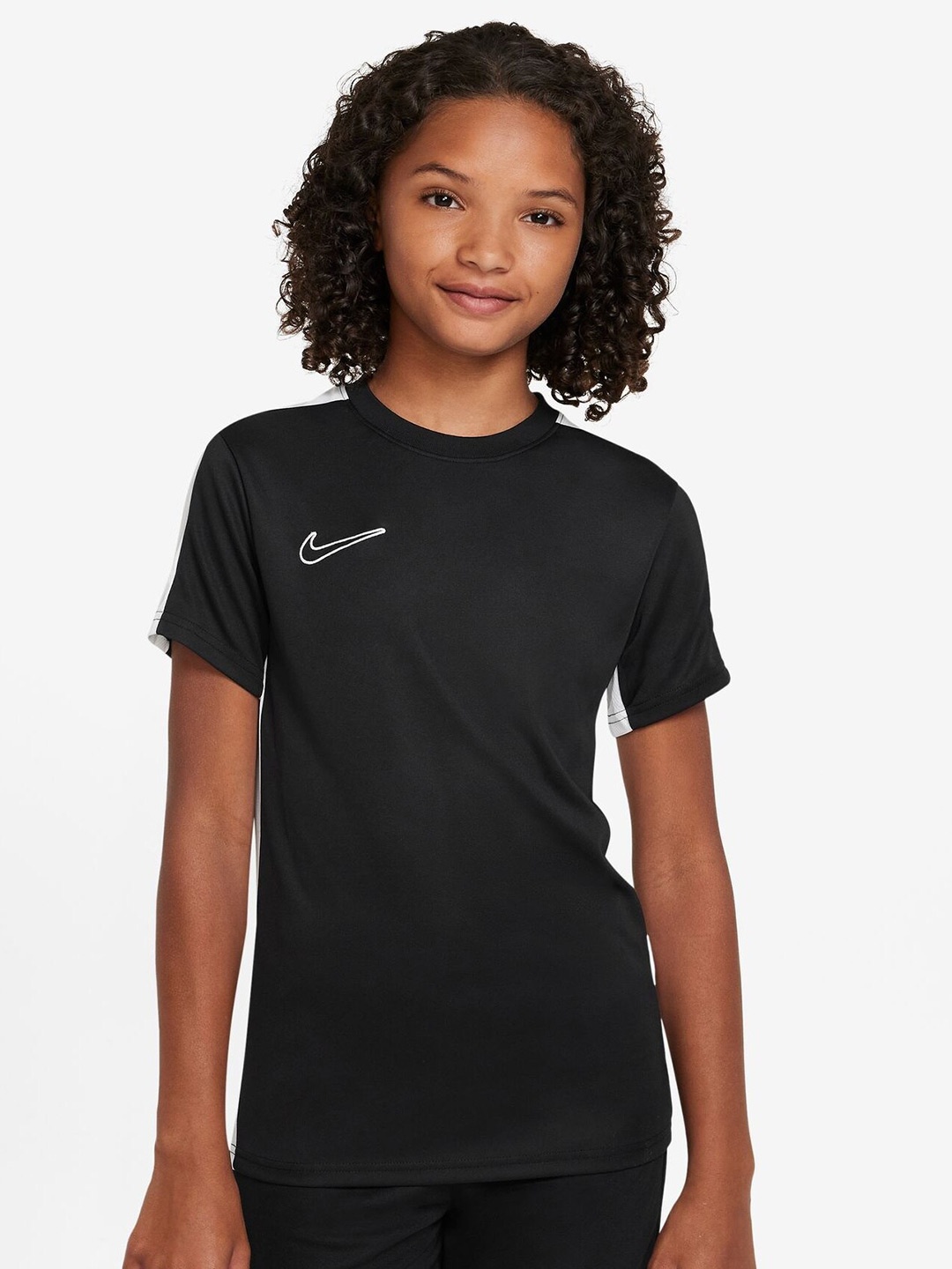 

Nike Dri-FIT Academy23 Kids' Football Top, Black