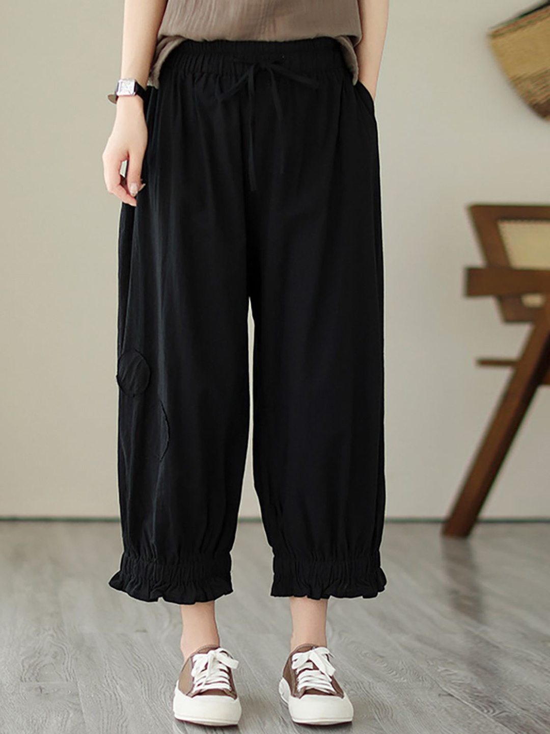 

StyleCast Women Trouser, Black