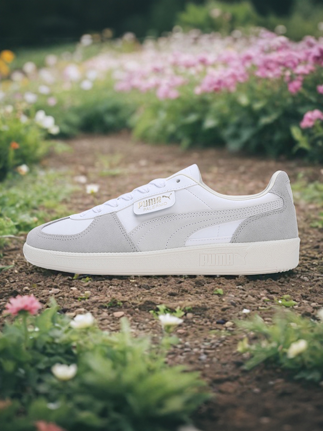 

Puma Unisex Palermo Lth Sneakers, White