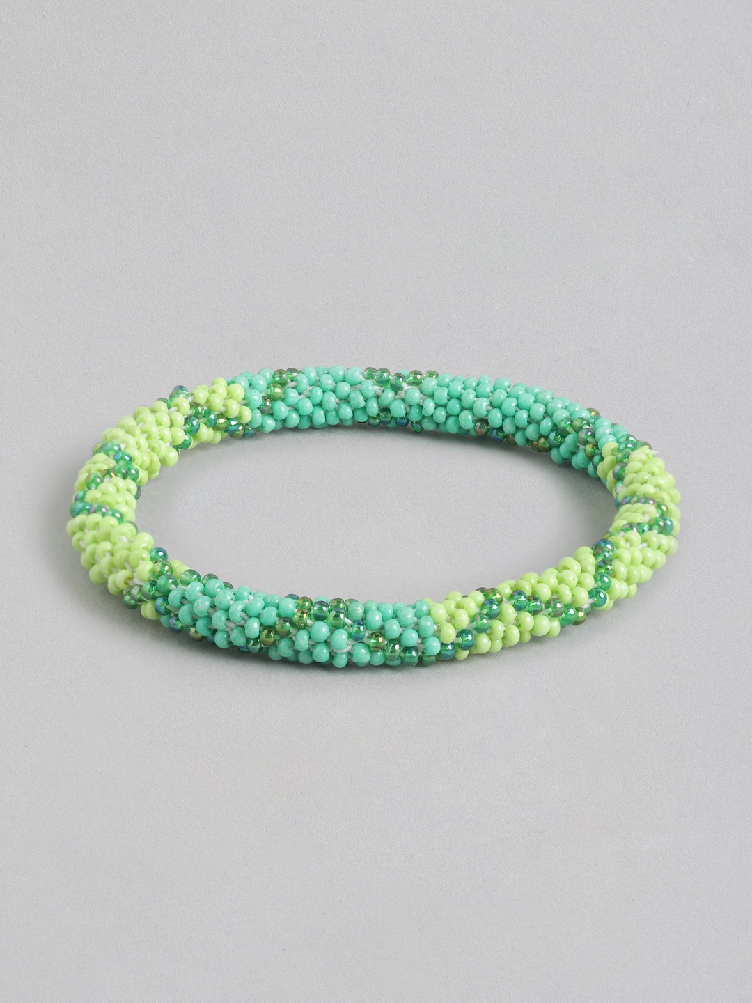 

RICHEERA Women Bangle-Style Bracelet, Green
