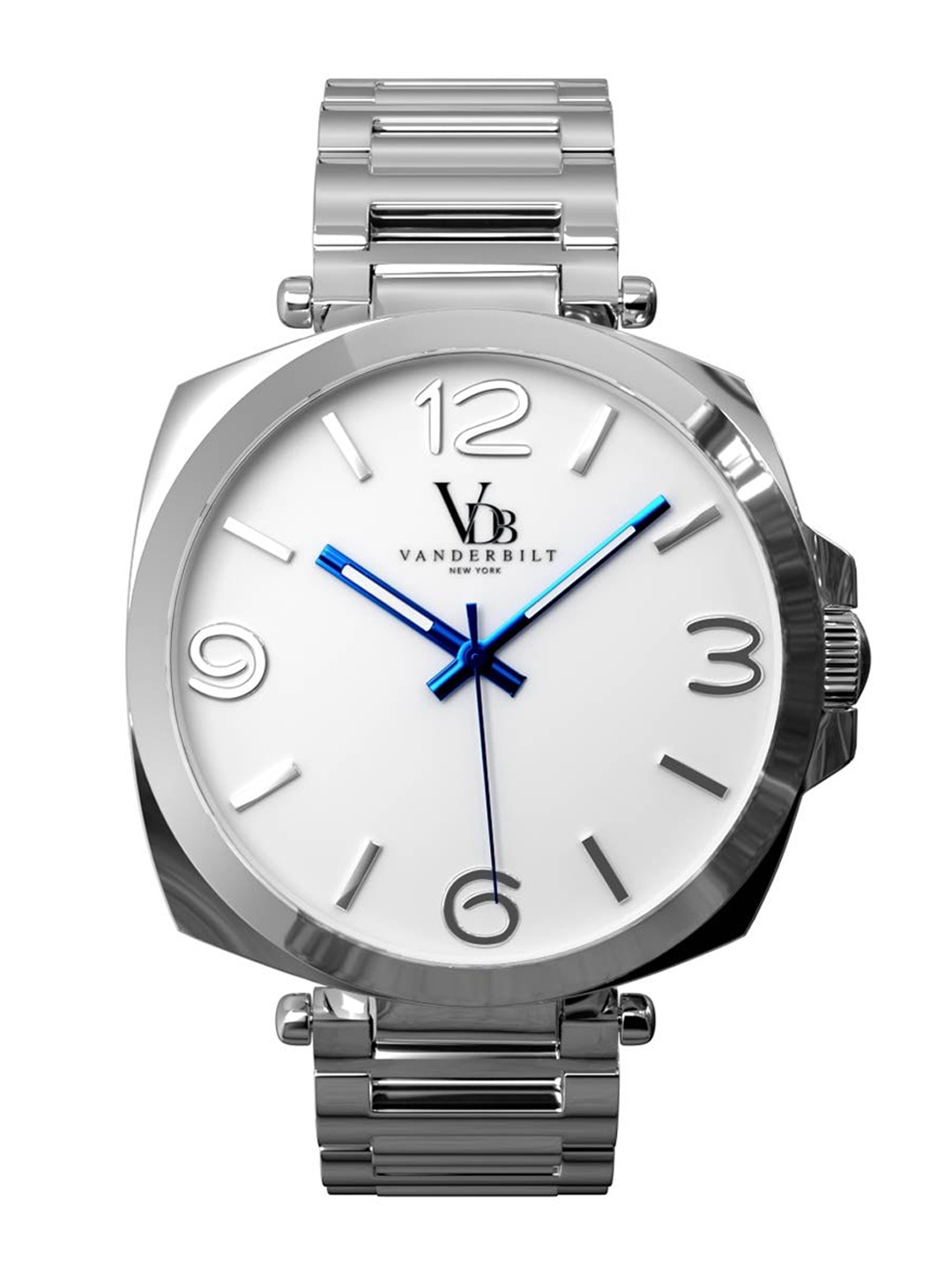 

VANDERBILT NEW YORK Men Stainless Steel Strap Analouge Watch, White