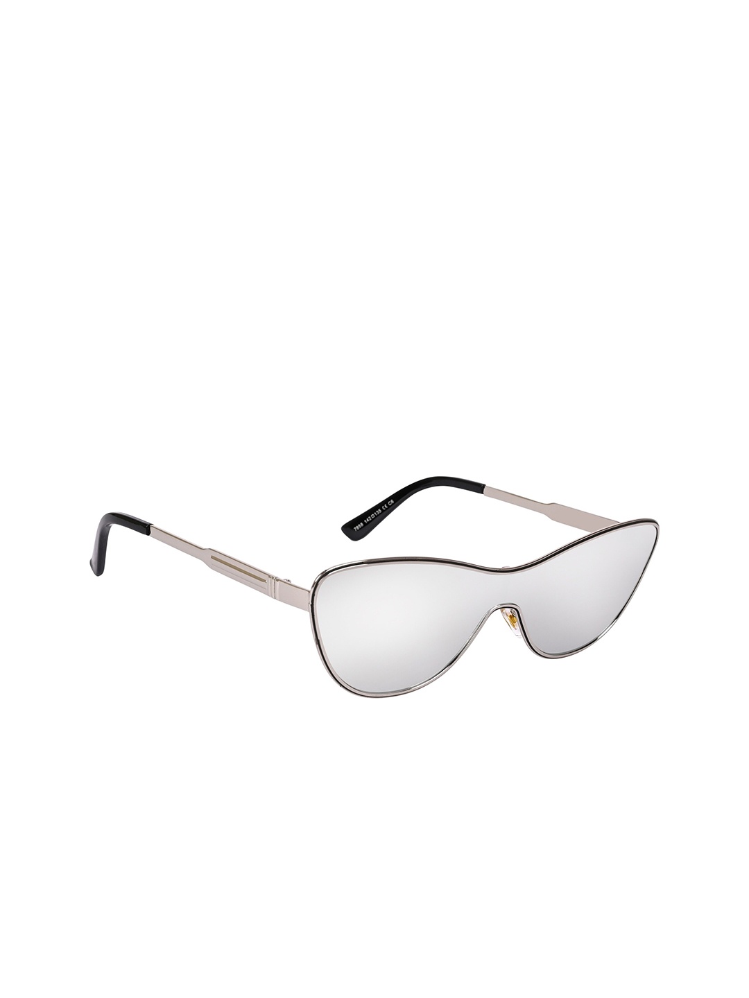 

AISLIN Unisex Cateye Sunglasses with Polarised and UV Protected Lens, Silver