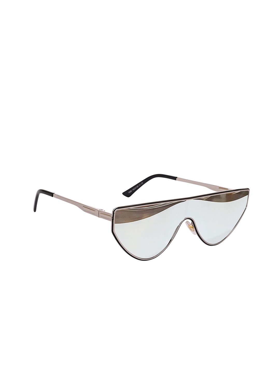 AISLIN Unisex Aviator Sunglasses with UV Protected Lens, Silver