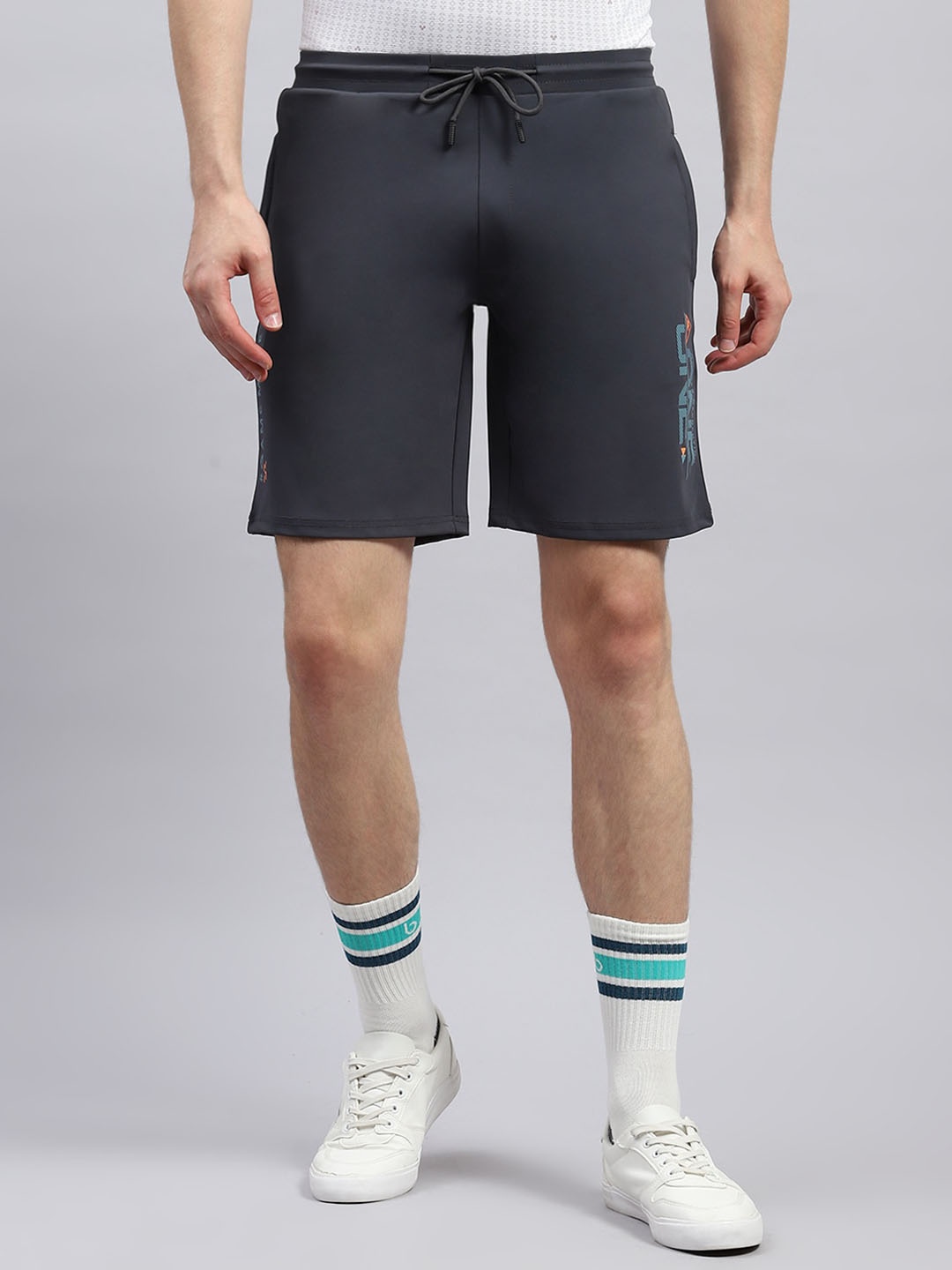 

Monte Carlo Men Mid-Rise Regular Fit Shorts, Blue