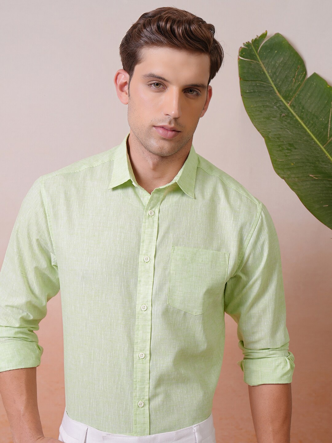 

Locomotive Premium Solid Relaxed Shirt, Green