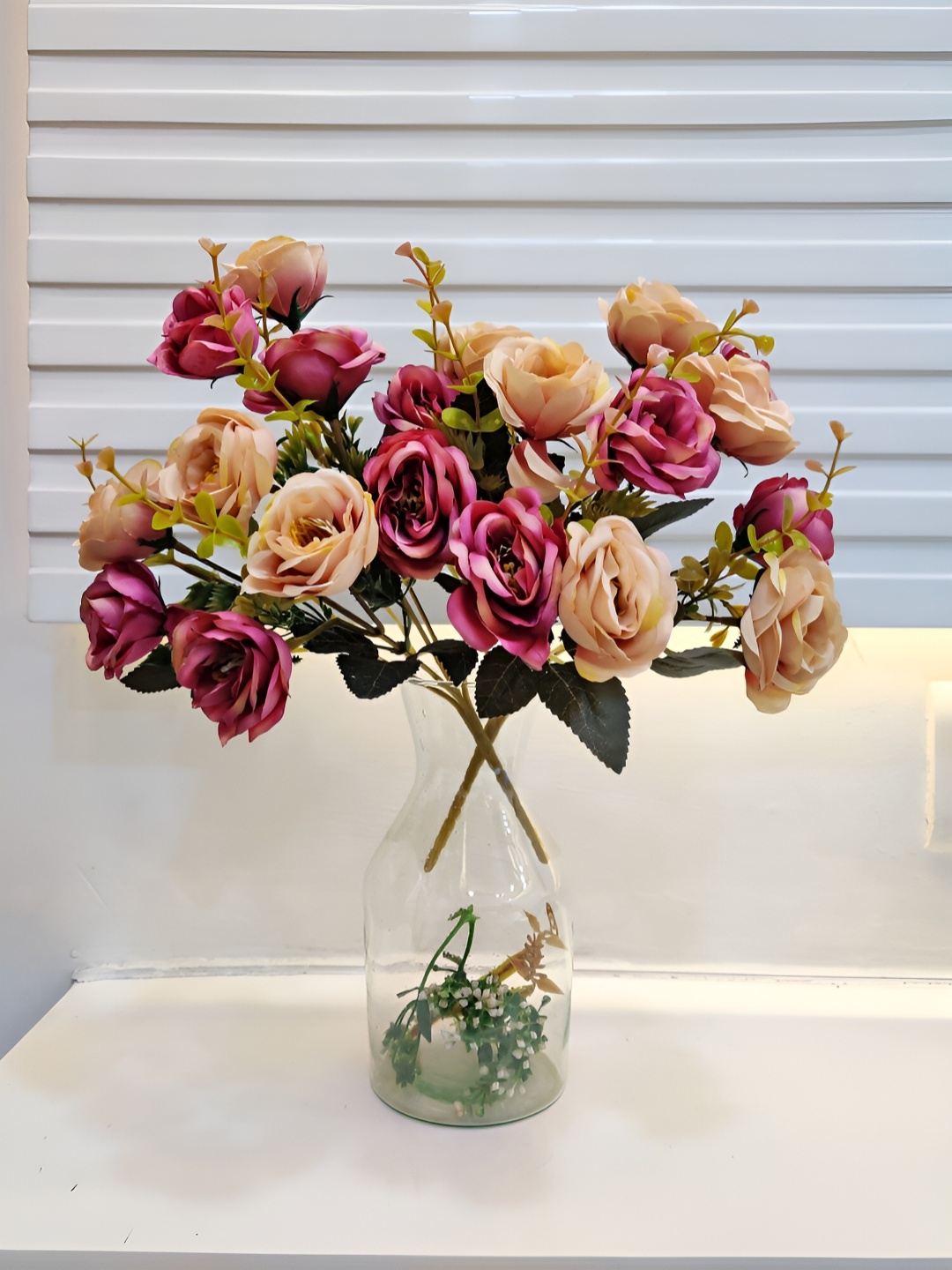 

ARTSY Orange 2 Pieces Poppy Artificial Flowers