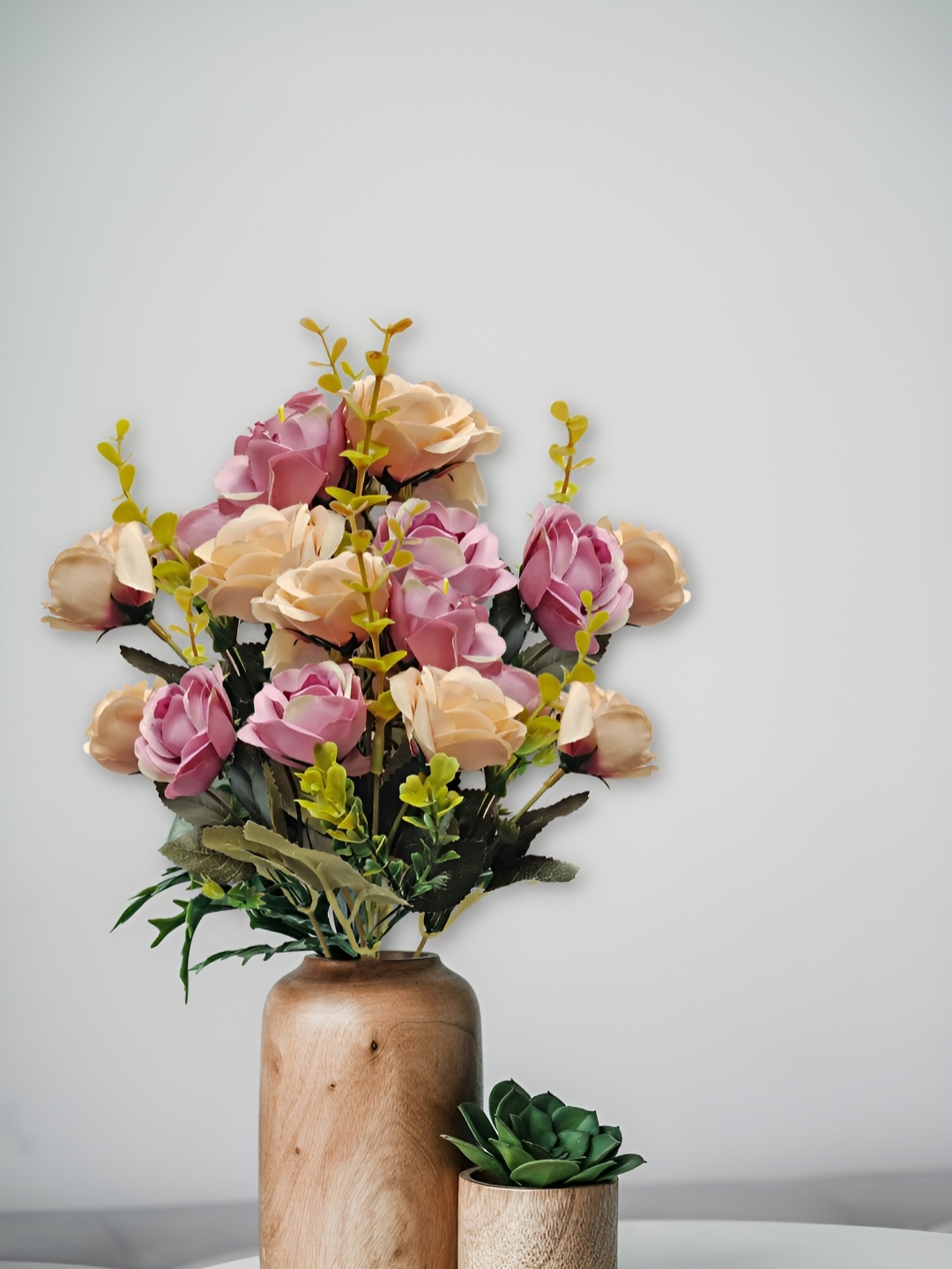 

ARTSY Cream 2 Pieces Poppy Artificial Flowers