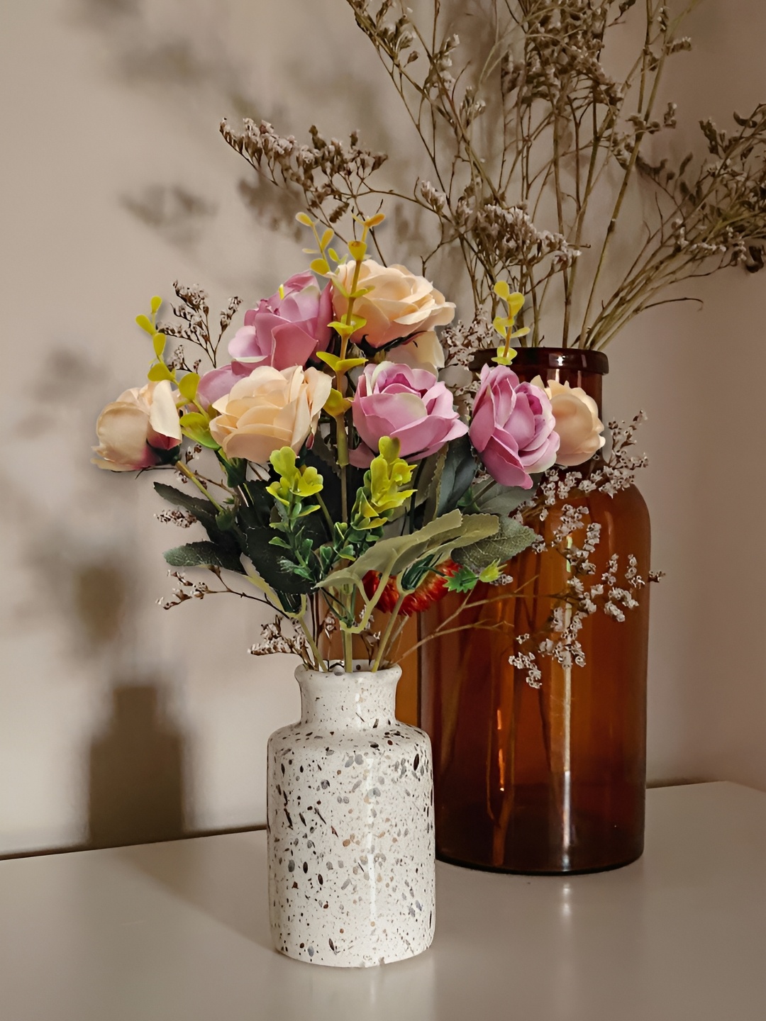 

ARTSY Cream Poppy Artificial Flower