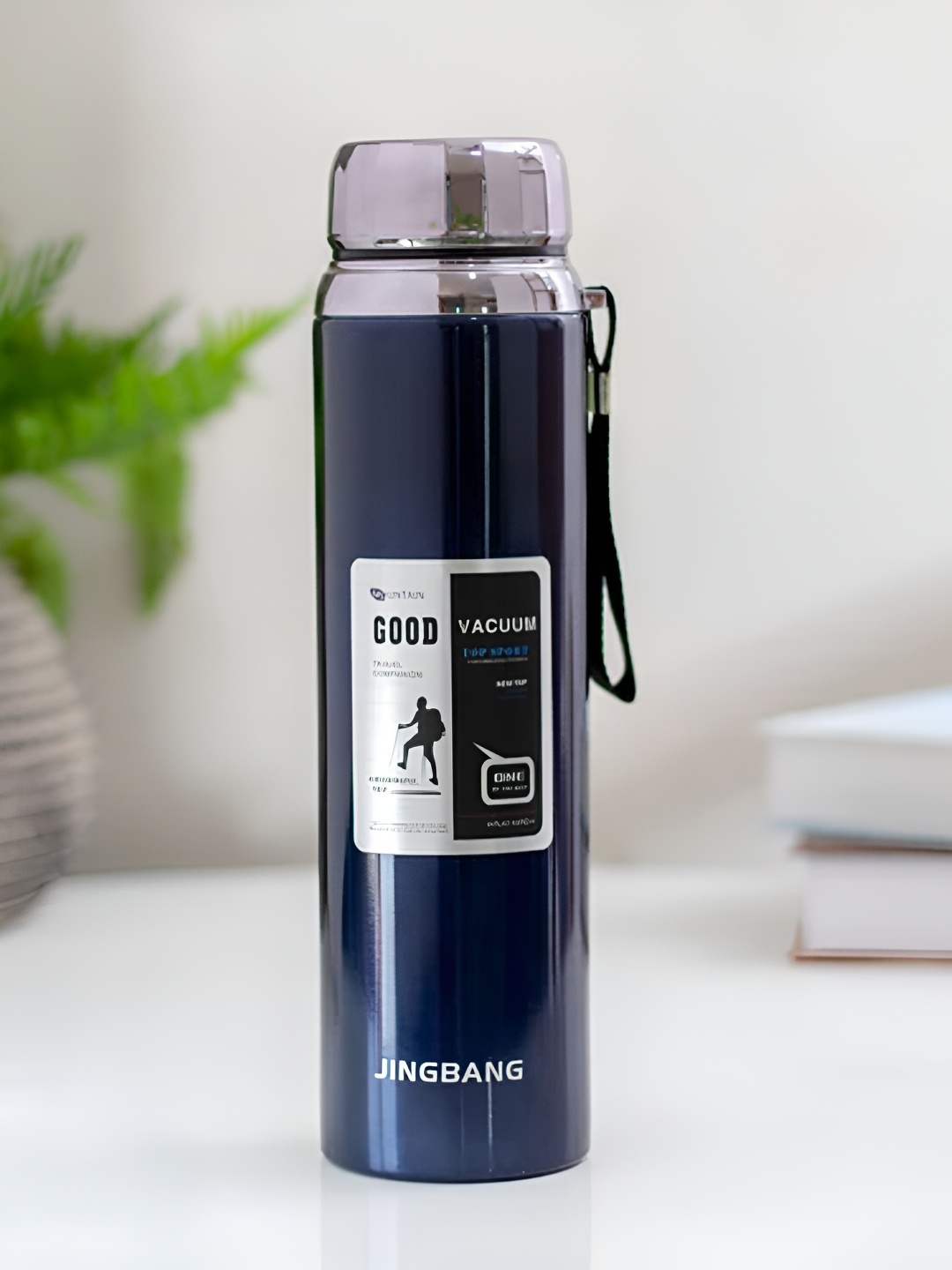 

THEDECORKART Stainless Steel Vacuum Flask 1L, Blue