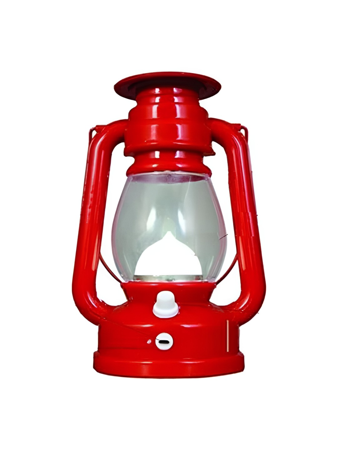 

THEDECORKART Red Long Lasting Solar Lantern Table Lamp