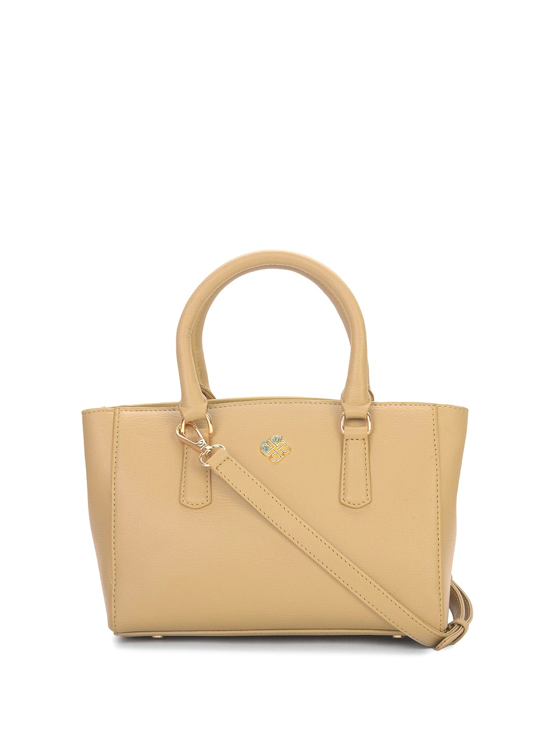 

Marie Claire Structured Handheld Bag, Tan