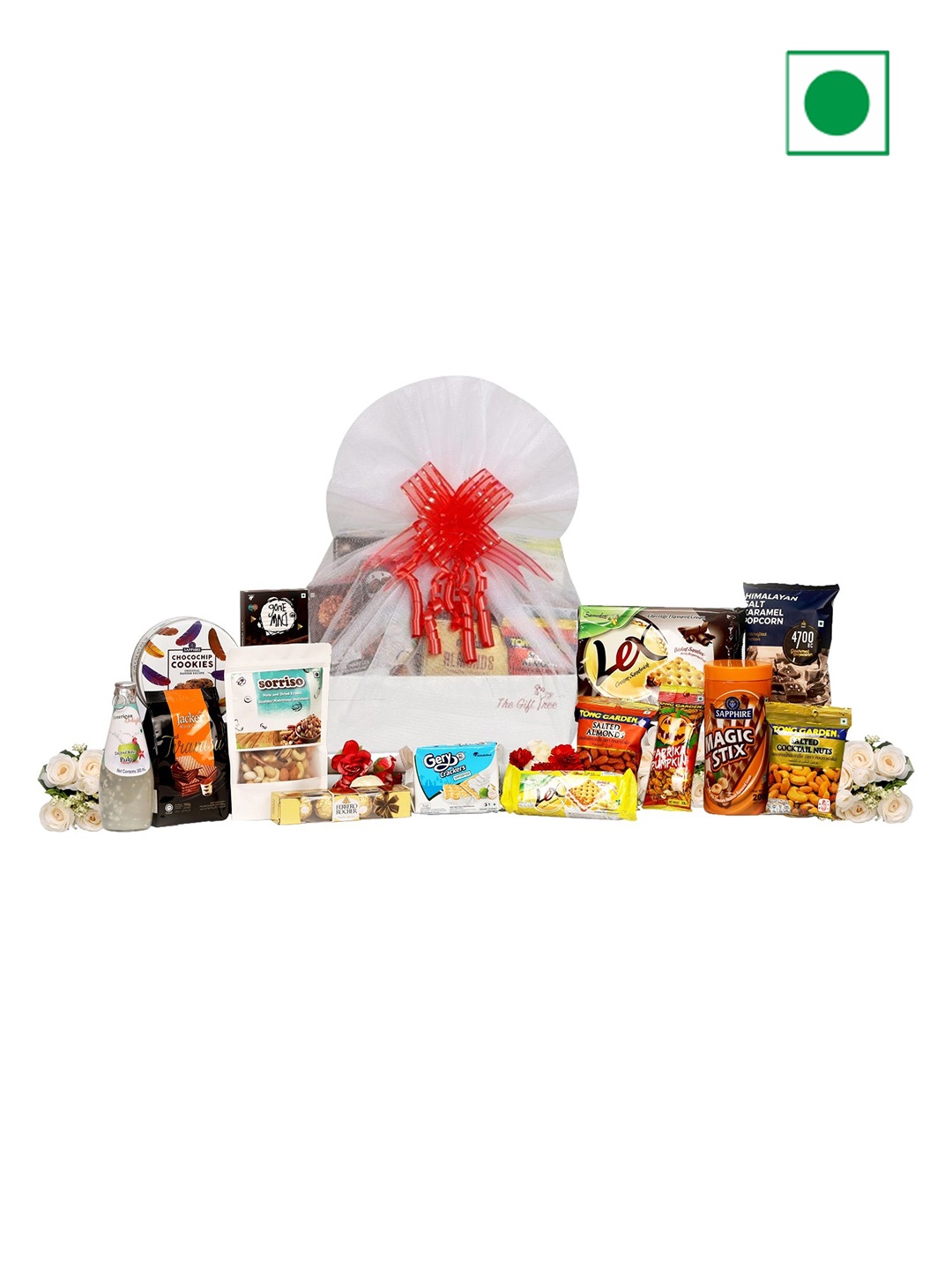 

The Gift Tree Scrumptious Gourmet Gift Hamper, Red