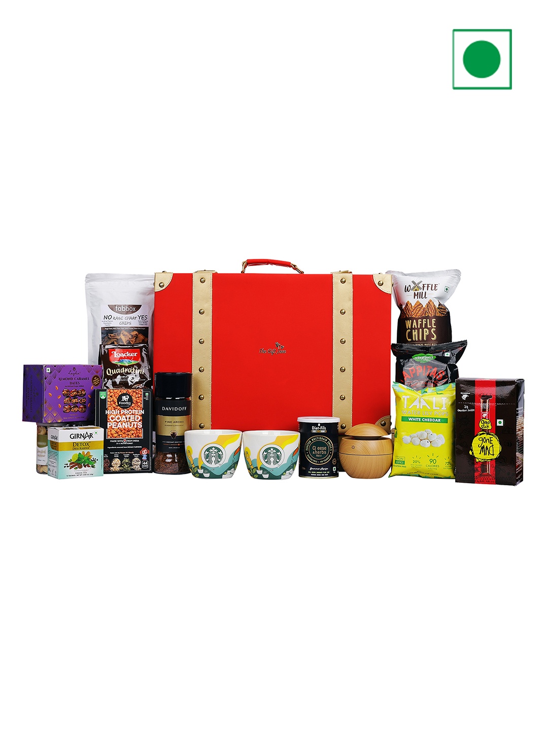 

The Gift Tree Luxury Coffee Gift Hamper, Red