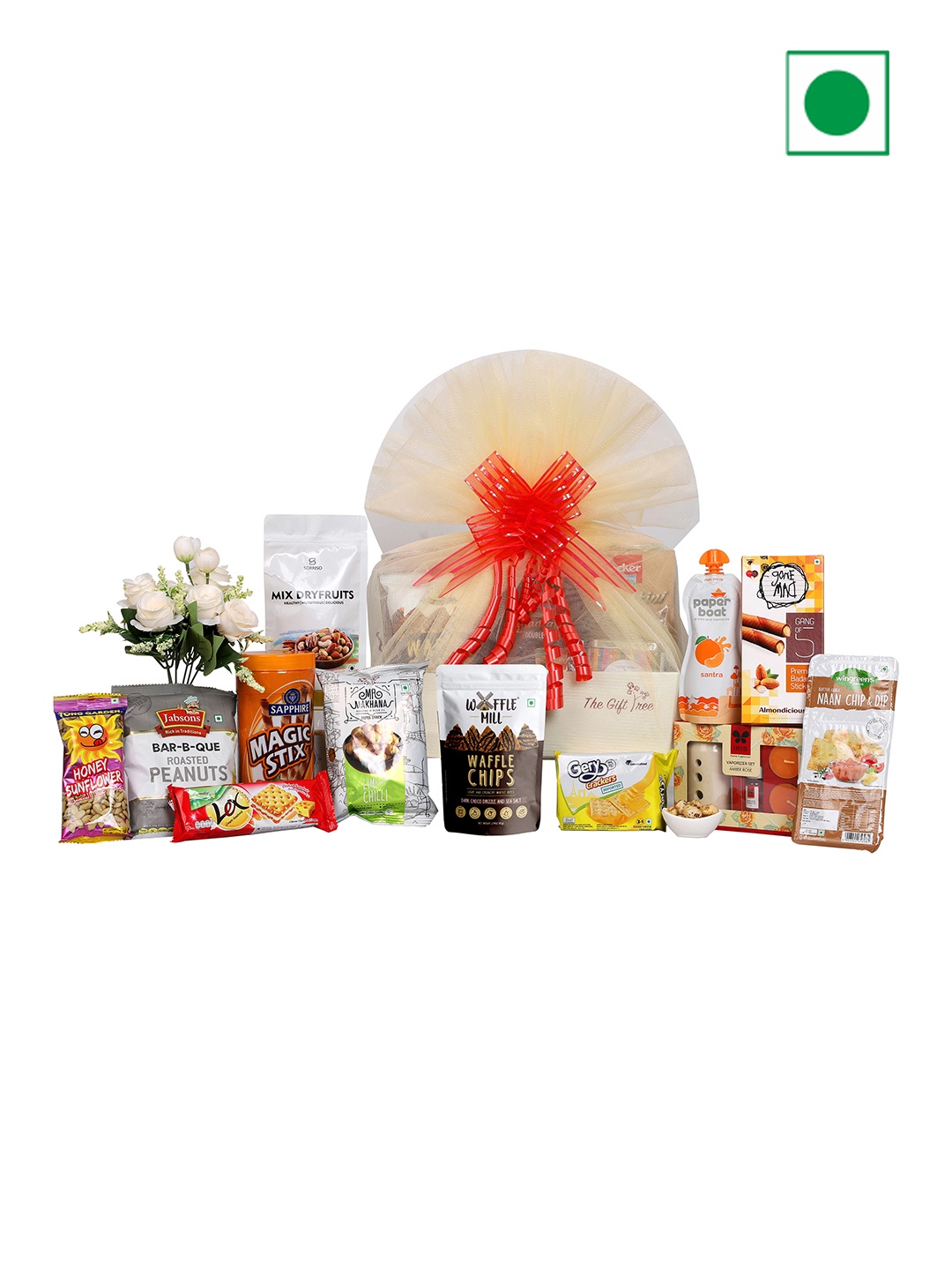 

The Gift Tree Party Mix & Fragrance Gift Set, Red