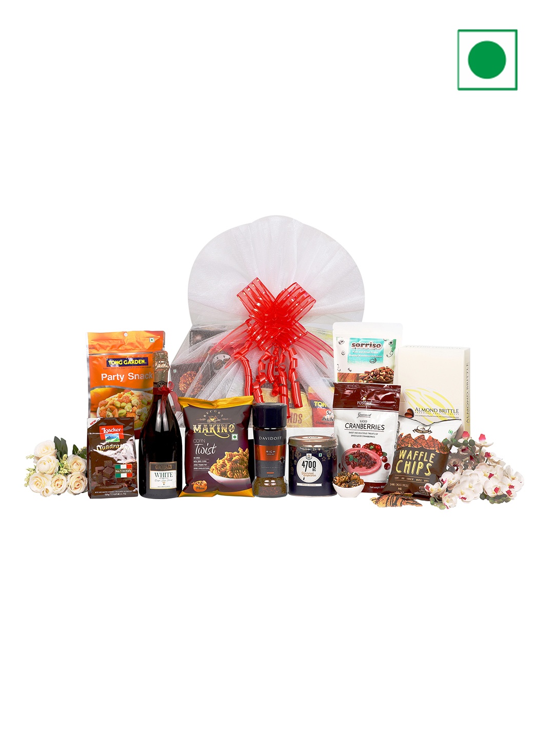 

The Gift Tree Pack Of 11 Luxury Chocolate Gift Hamper, Red