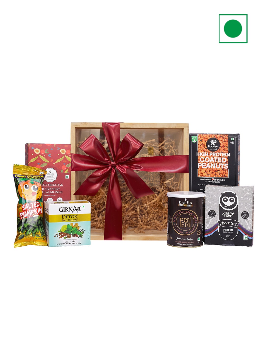 

The Gift Tree Tea and Coffee Gift Box, Red