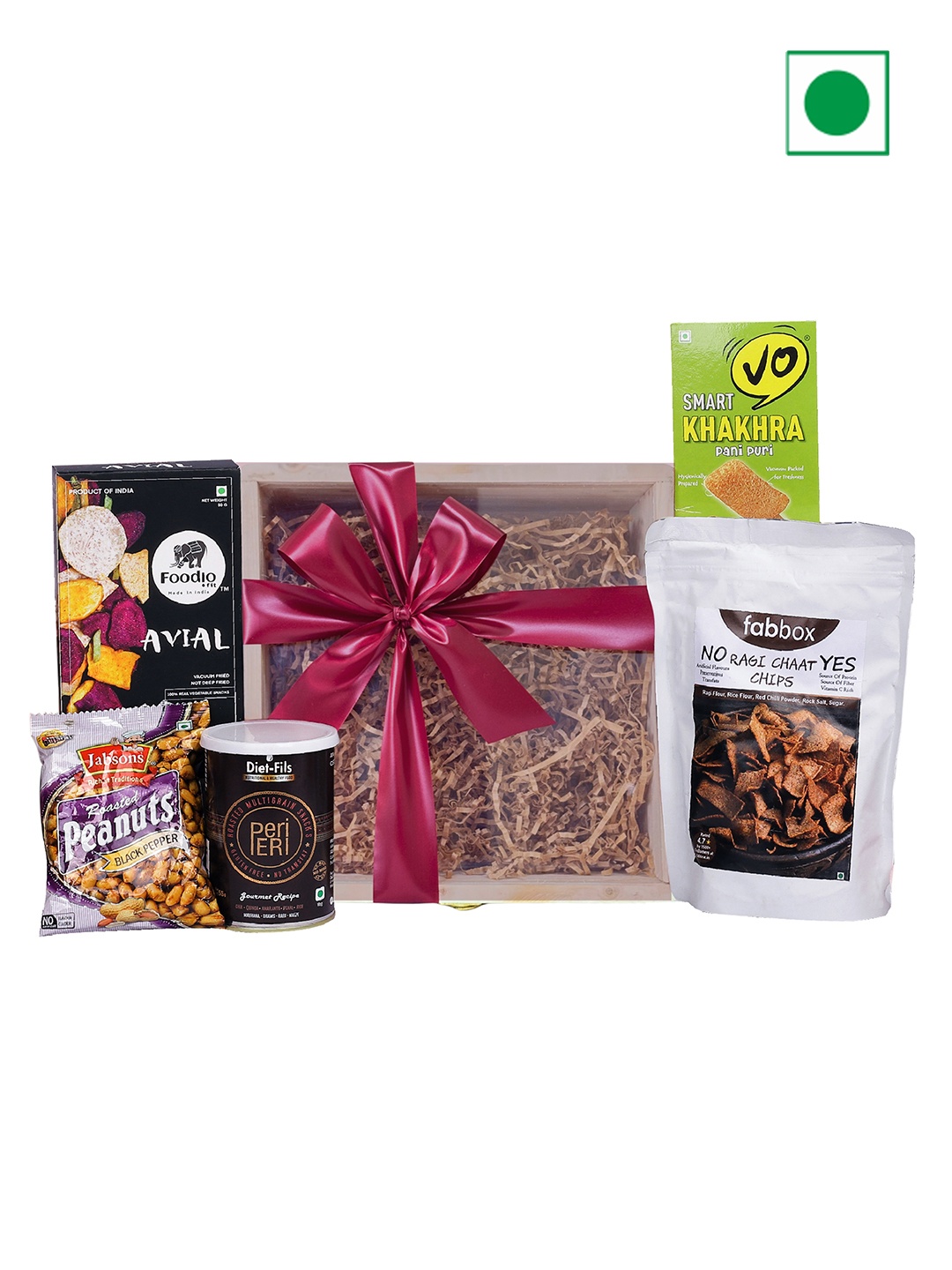 

The Gift Tree Premium Healthy Snack Gift Box, Brown