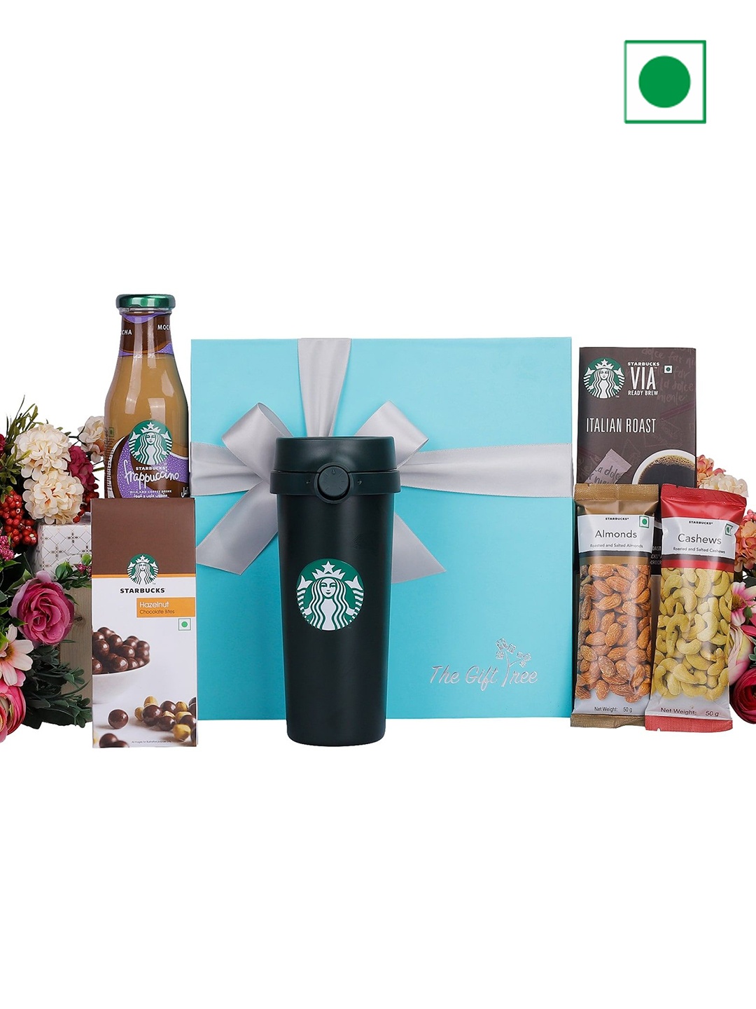 

The Gift Tree 8Pcs Premium Starbucks Gift Box, Blue