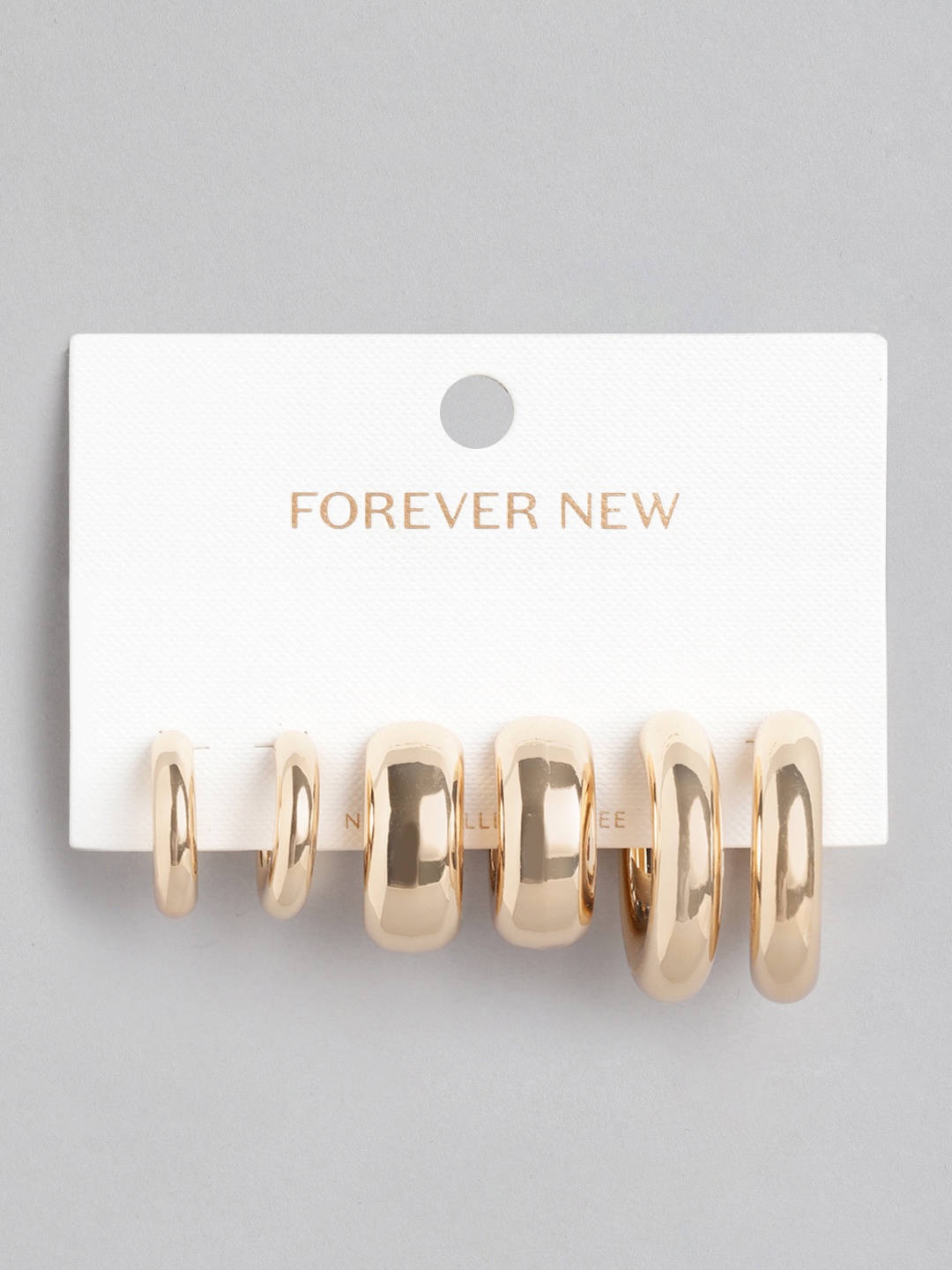 

Forever New Multi Pack Hoop Earring, Gold