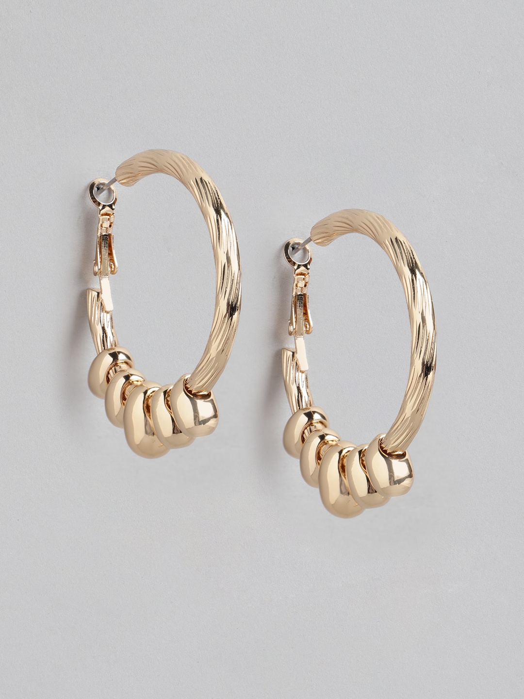 

Forever New Circular Studs Earrings, Gold