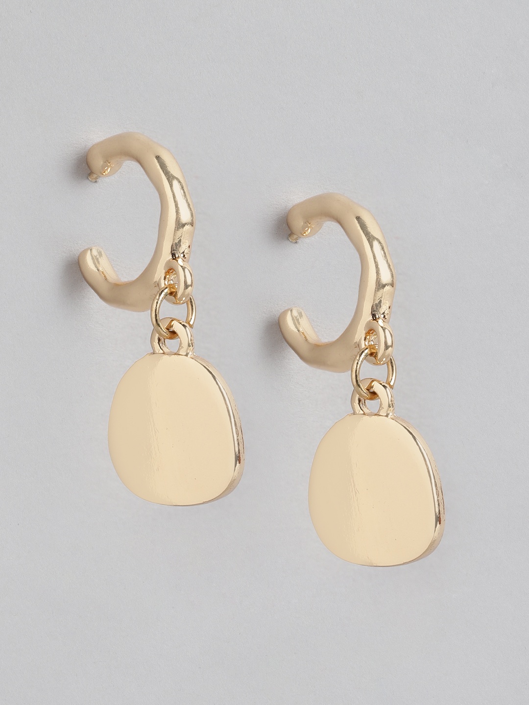 

Forever New Geometric Drop Earrings, Gold