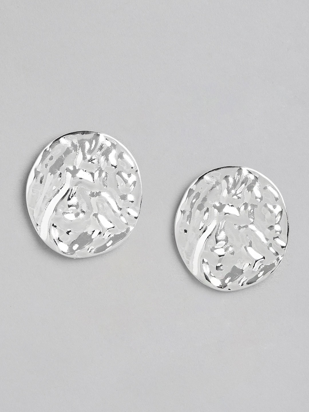 

Forever New Circular Studs Earrings, Silver