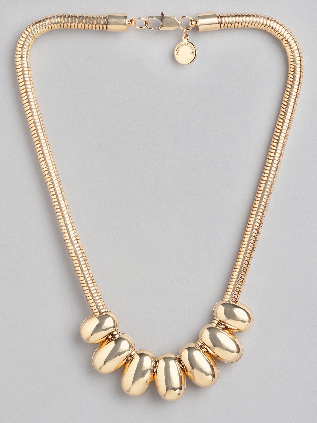 

Forever New Signature Macie Metal Bead Necklace, Gold