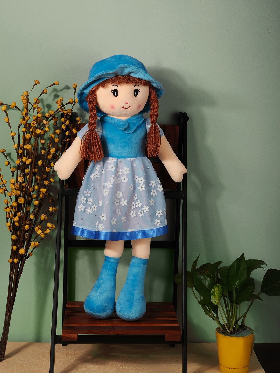 

DukieKooky Kids Polyfill Doll Soft Toys and Dolls, Blue