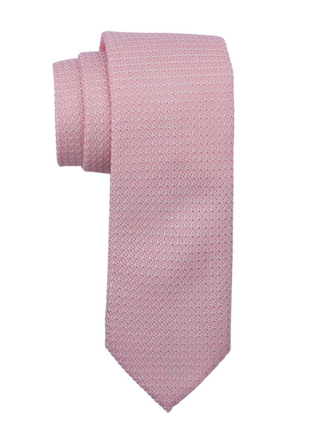 

The Tie Hub Men Woven Design Broad Tie, Pink
