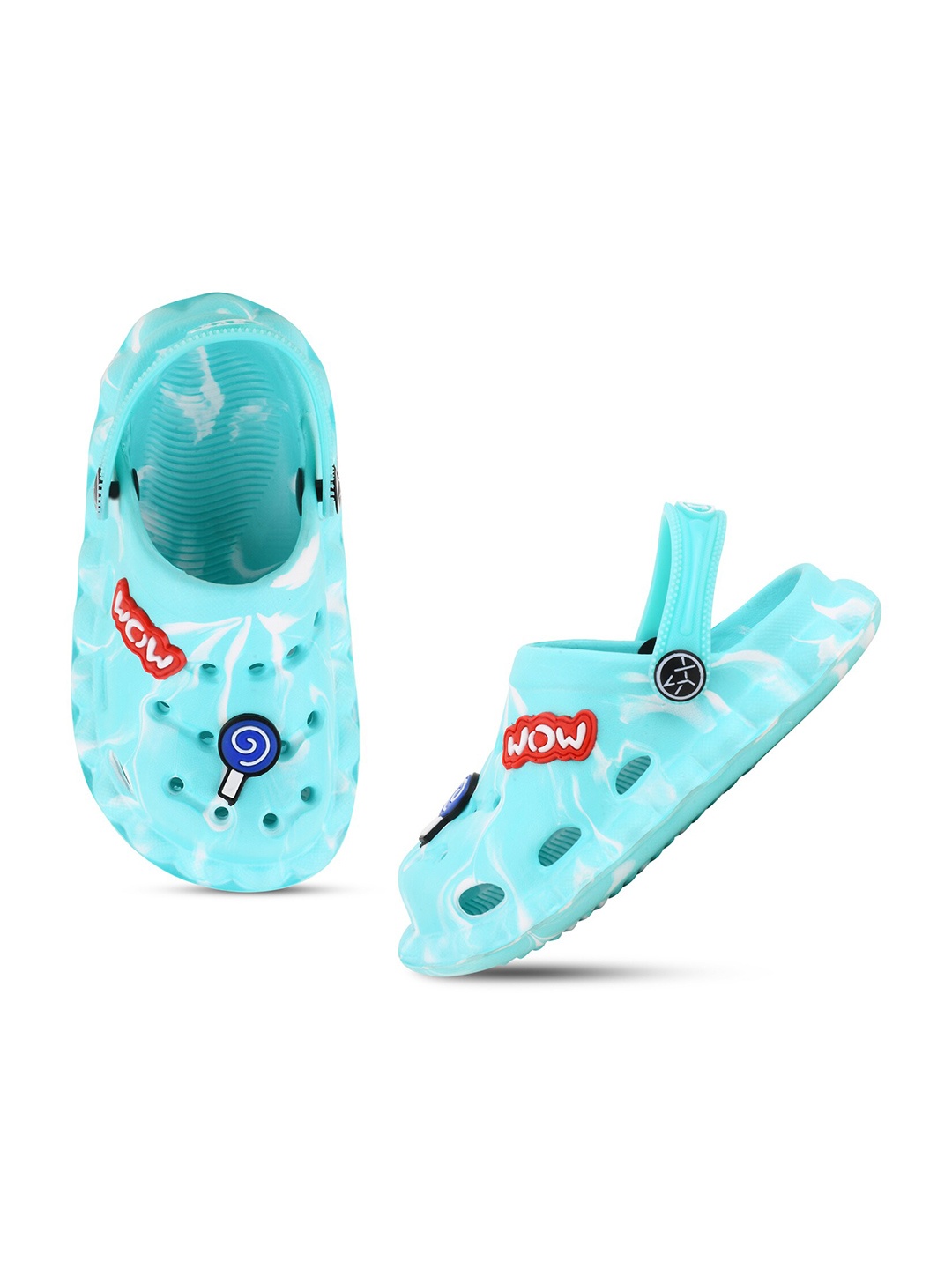 Smartots Unisex Kids Croslite Clogs, Green