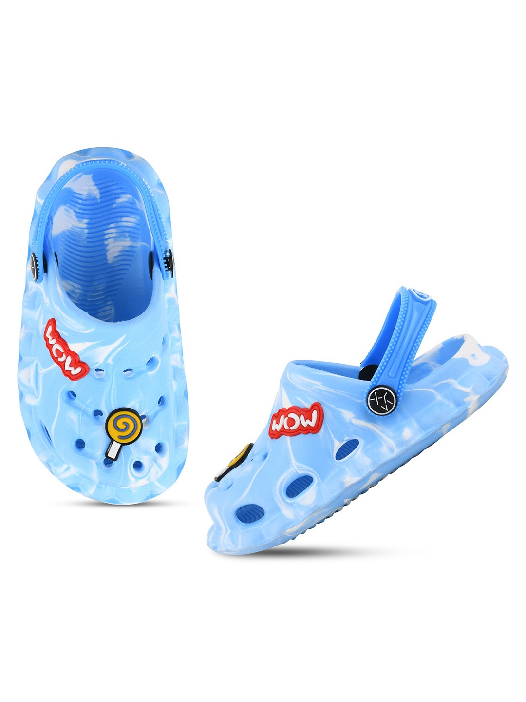 

Smartots Kids Self Design Croslite Clogs, Blue
