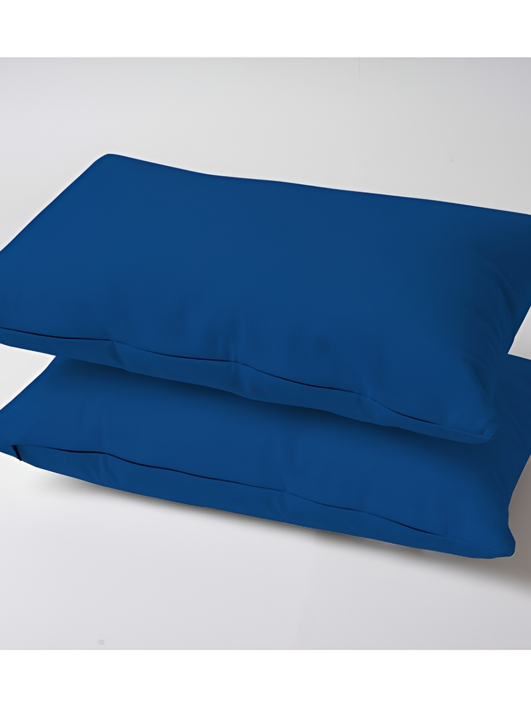 

SKANDA FAB Blue 2Pcs Pure Cotton Sofa Cushions