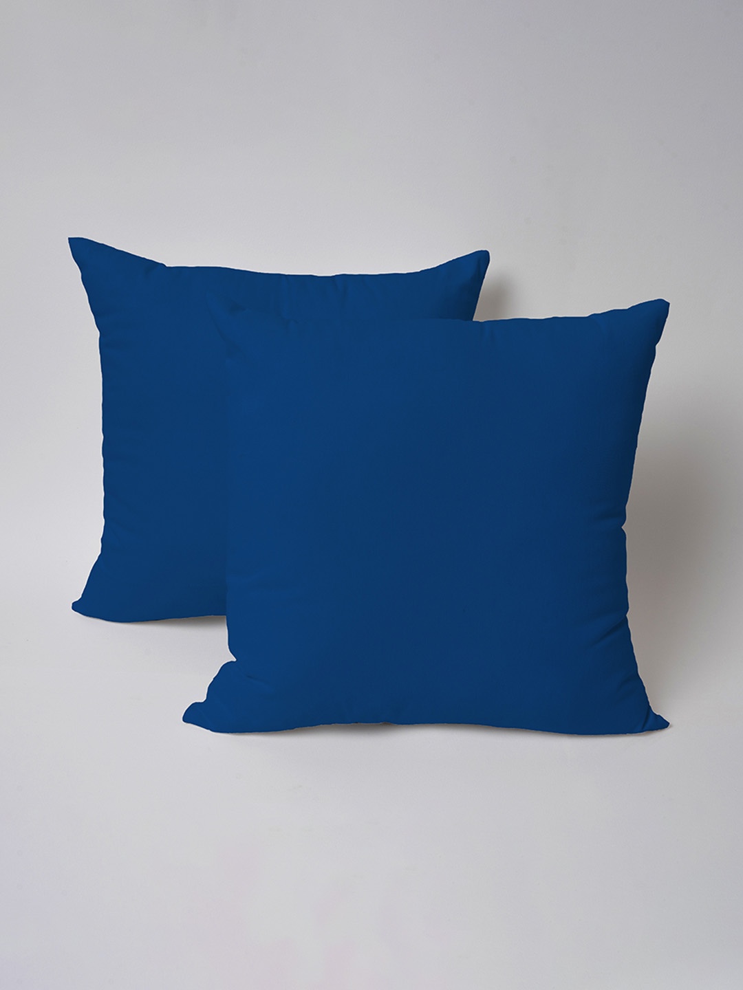 

SKANDA FAB Blue 2 Pieces Pure Cotton Sofa Cushions