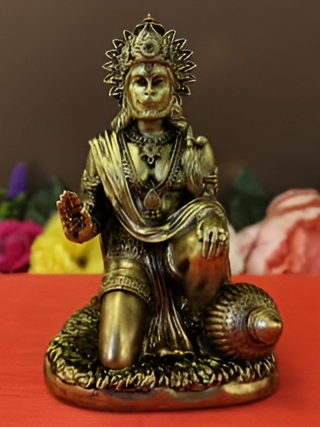 

Aura Gold-Toned Religious Idol Showpiece