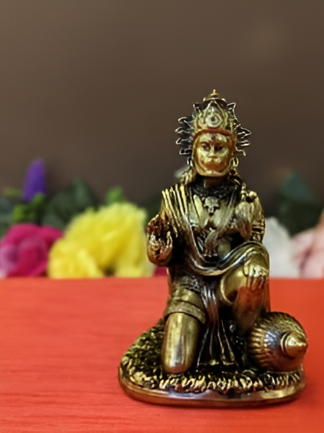 

Aura Gold-Toned Religious Idol Showpiece
