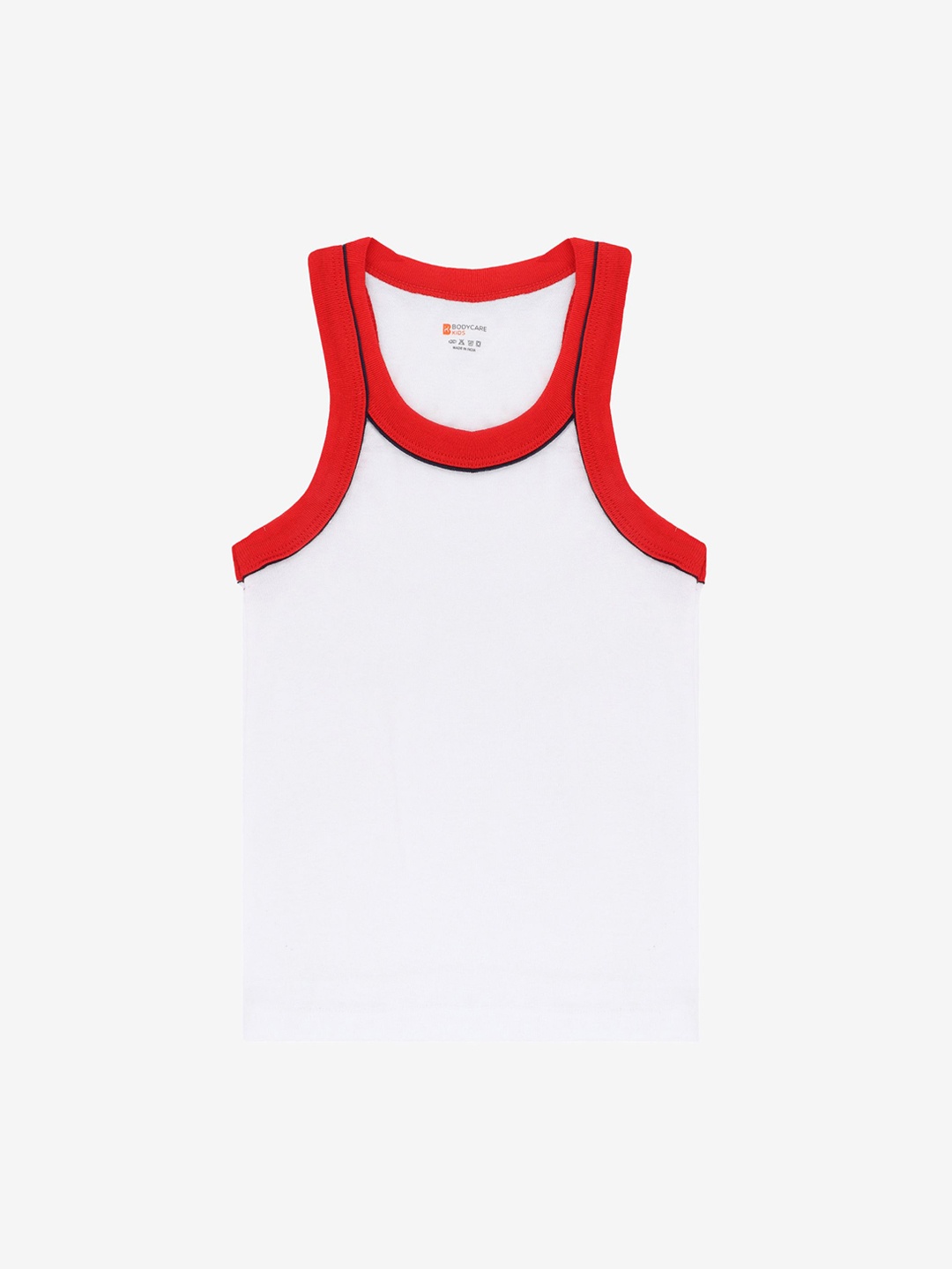 

Bodycare Boys Basic Round Neck Sleeveless Basic Vest, White