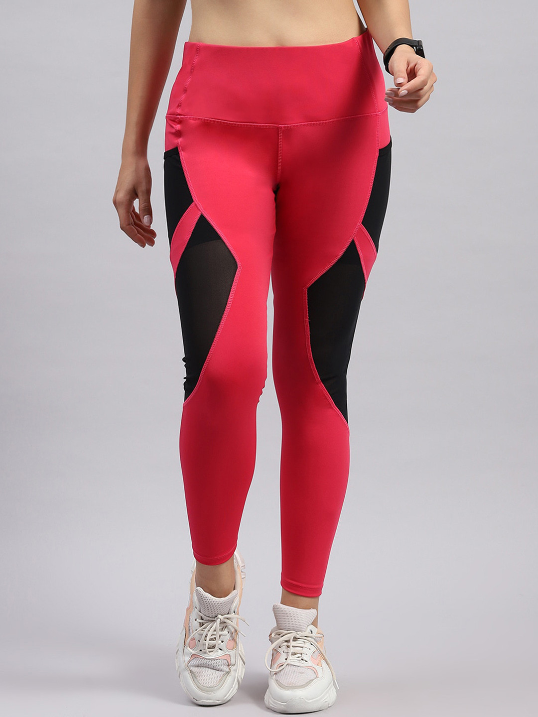 

rock.it Women Ankle-Length Tights, Coral