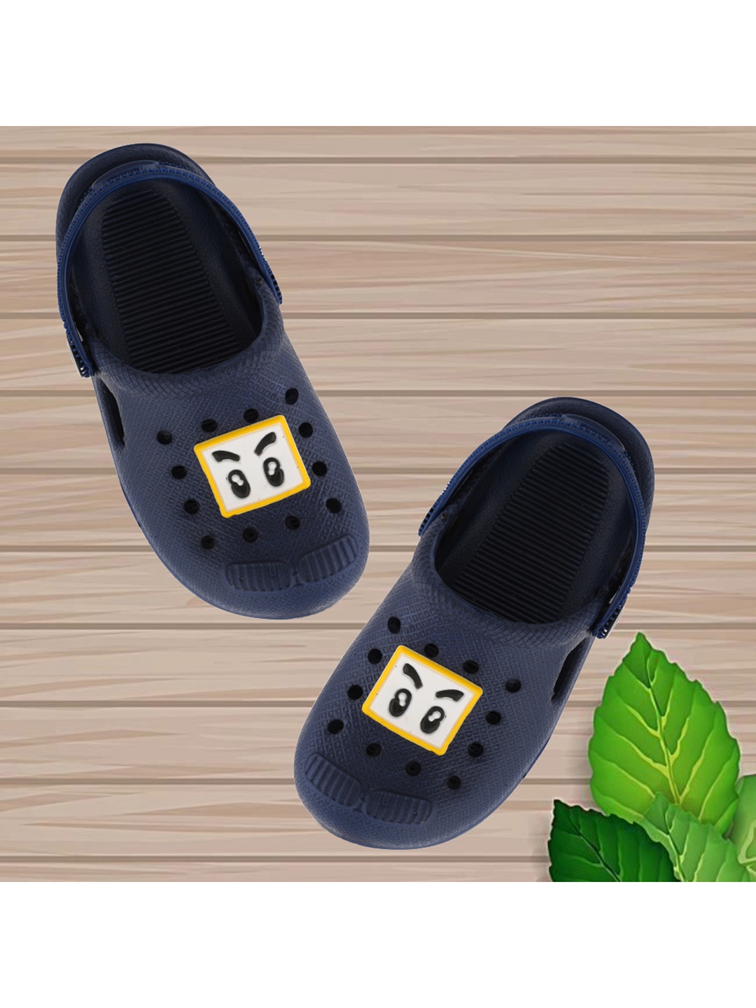 

Smartots Kids Self Design Clogs, Blue