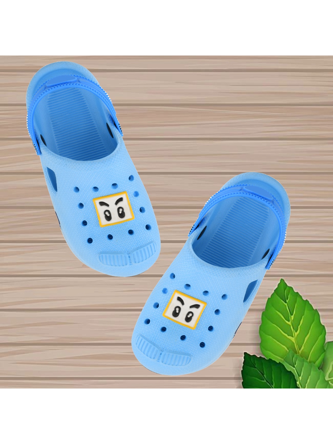 

Smartots Kids Self Design Clogs, Blue