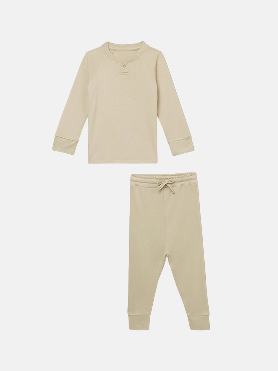 

cocoon care Boys Round Neck T-shirt with Trousers, Brown